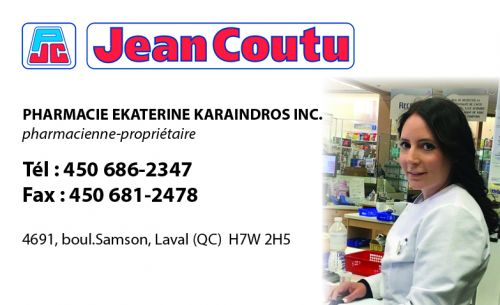 Jean Coutu - Karaindros inc. à Laval